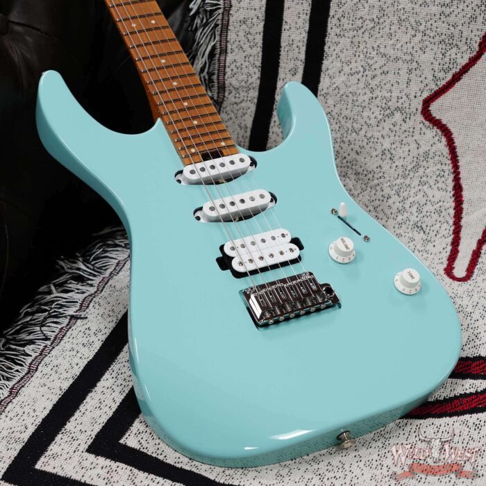 Misha Mansoor Owned Charvel Rick Graham Signature MJ DK24 2PT CM Celeste 6.90 LBS - Image 8