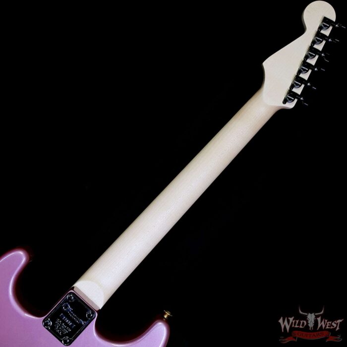Charvel Custom Shop San Dimas HSS Floyd Rose 1984 EMG Pickups Burgundy Mist Metallic 8.75 LBS - Image 5