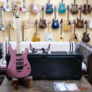 Charvel Custom Shop San Dimas HSS Floyd Rose 1984 EMG Pickups Burgundy Mist Metallic 8.75 LBS - Image 6