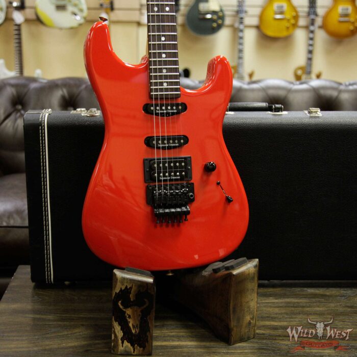 2006 Charvel USA San Dimas Style 1 HSS Floyd Rose Rosewood Fingerboard Red - Image 6