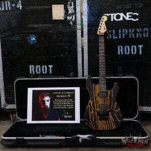 Jim Root Collection 2020 Charvel Pro-Mod San Dimas Style 1 HH Floyd Rose Old Yella - Image 6