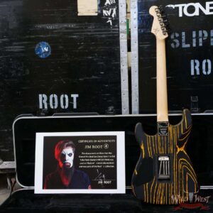 Jim Root Collection 2020 Charvel Pro-Mod San Dimas Style 1 HH Floyd Rose Old Yella - Image 9