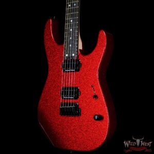 Charvel Custom Shop Limited Edition DK24 HH Ebony Fingerboard NOS Red Sparkle - Image 2
