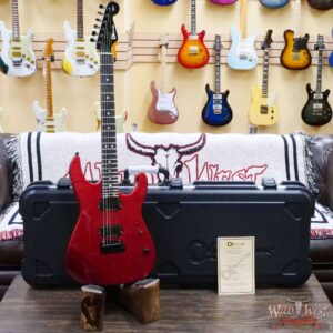 Charvel Custom Shop Limited Edition DK24 HH Ebony Fingerboard NOS Red Sparkle - Image 6