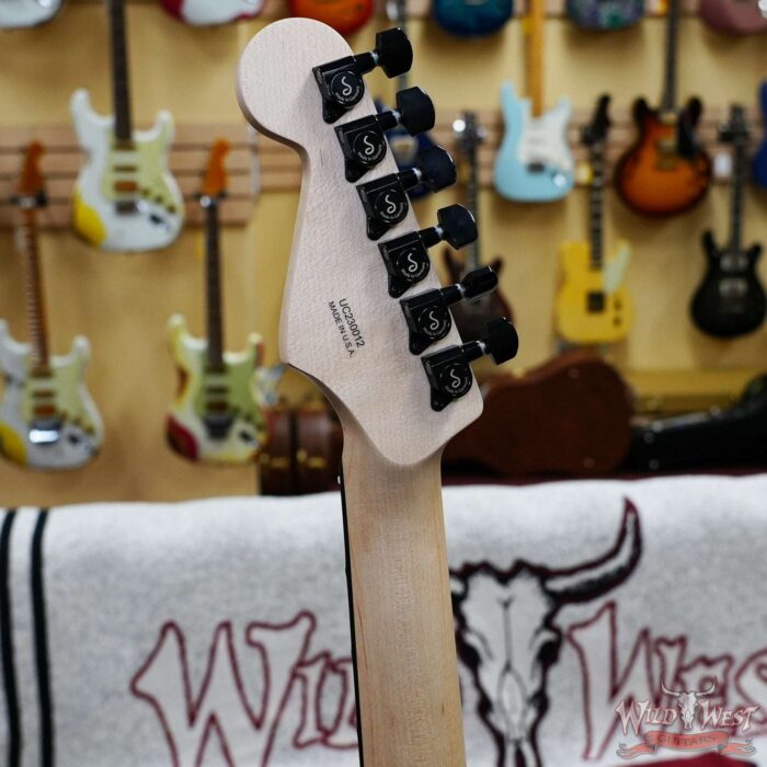 Charvel Custom Shop Limited Edition DK24 HH Ebony Fingerboard NOS Blue Sparkle - Image 10