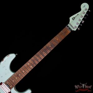 Charvel USA Custom Shop 2018 NAMM 10 Piece Limited San Dimas HSH Floyd Rose Heavy Relic Surf Green - Image 9