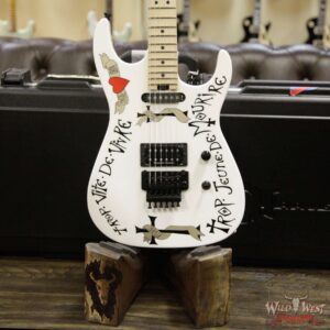 Charvel USA Warren DeMartini Signature Frenchie Maple Fingerboard Gloss White - Image 8