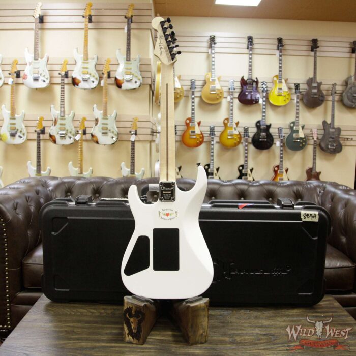 Charvel USA Warren DeMartini Signature Frenchie Maple Fingerboard Gloss White - Image 10