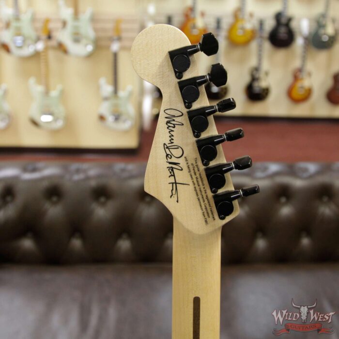 Charvel USA Warren DeMartini Signature Frenchie Maple Fingerboard Gloss White - Image 7