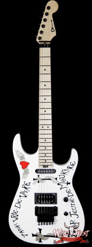 Charvel USA Warren DeMartini Signature Frenchie Maple Fingerboard Gloss White