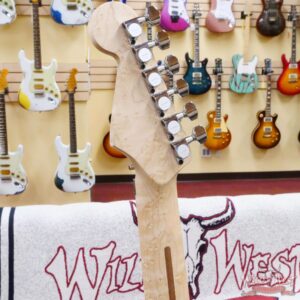 2023 Summer Event Charvel Custom Shop USA Special Edition San Dimas Floyd Rose Birdseye Maple Neck Hot Rod Flames Artwork by Dan Lawrence - Image 10
