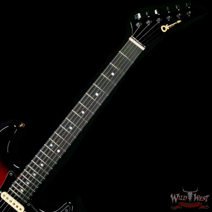 Charvel Custom Shop USA Special Edition So-Cal Style-1 HSS Ebony Fingerboard 3 Tone Sunburst 8.15 LBS - Image 4