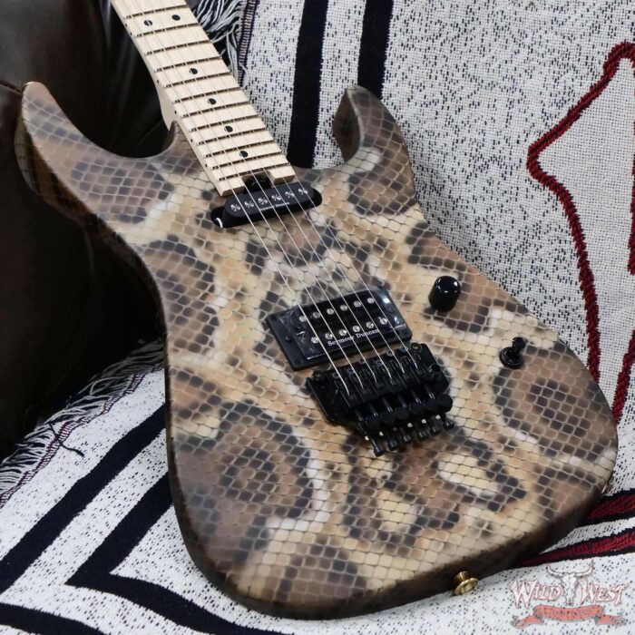 Charvel Custom Shop USA Warren DeMartini Signature Snake SH Floyd Rose Maple Neck Snakeskin Graphic 7.30 LBS - Image 8