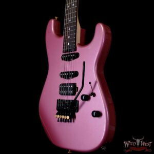 Charvel Custom Shop San Dimas HSS Floyd Rose 1984 Rosewood Fingerboard Reverse Headstock Burgundy Mist Metallic 8.65 LBS - Image 2