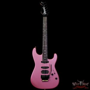 Charvel Custom Shop San Dimas HSS Floyd Rose 1984 Rosewood Fingerboard Reverse Headstock Burgundy Mist Metallic 8.65 LBS - Image 3