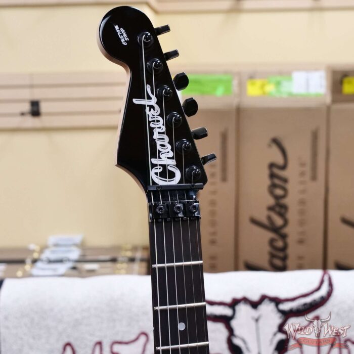Charvel Custom Shop San Dimas HSS Floyd Rose 1984 Rosewood Fingerboard Reverse Headstock Burgundy Mist Metallic 8.65 LBS - Image 7