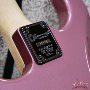 Charvel Custom Shop San Dimas HSS Floyd Rose 1984 Maple Fingerboard Reverse Headstock Burgundy Mist Metallic 8.45 LBS - Image 12