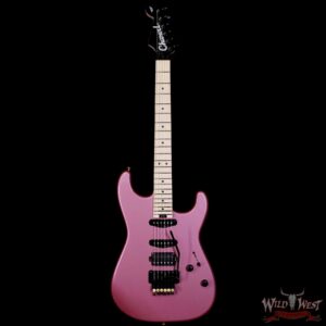Charvel Custom Shop San Dimas HSS Floyd Rose 1984 Maple Fingerboard Reverse Headstock Burgundy Mist Metallic 8.50 LBS - Image 3