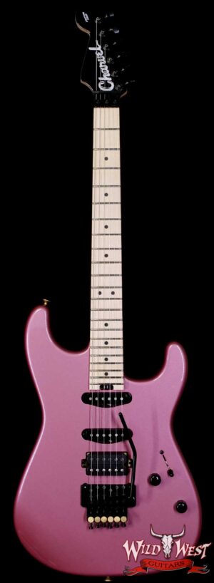 Charvel Custom Shop San Dimas HSS Floyd Rose 1984 Maple Fingerboard Reverse Headstock Burgundy Mist Metallic 8.50 LBS