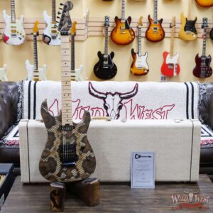 Charvel Custom Shop Warren DeMartini USA Signature Snake Maple Fingerboard Snakeskin - Image 6