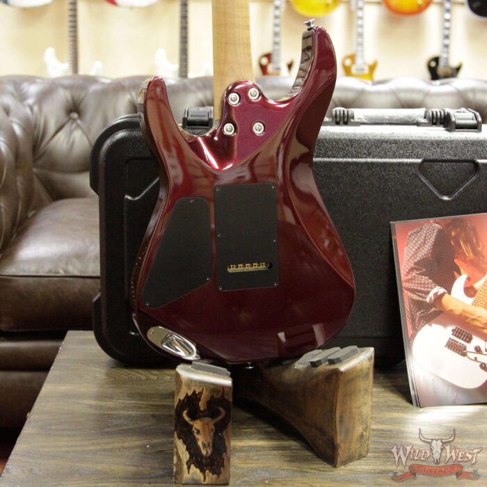 Charvel Custom Shop Charvel USA Select DK 24 Dinky HH 2PT CM Oxblood - Image 11
