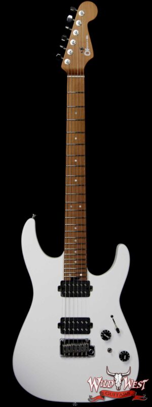 Charvel Custom Shop USA Select DK 24 Dinky HH 2PT CM Satin White