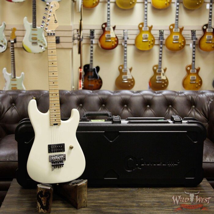 2017 Charvel Custom Shop Red Dave Masterbuilt One of a kind San Dimas Floyd Rose Milkshake - Image 6