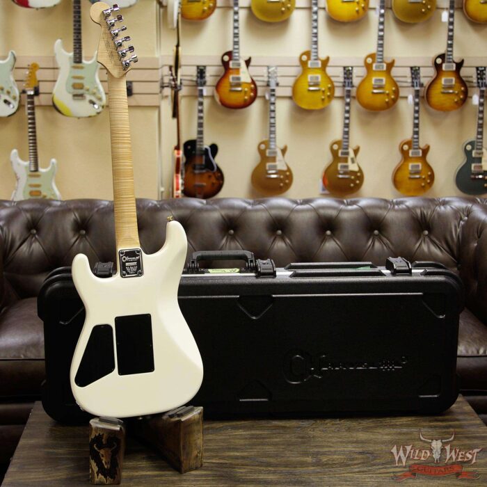 2017 Charvel Custom Shop Red Dave Masterbuilt One of a kind San Dimas Floyd Rose Milkshake - Image 9