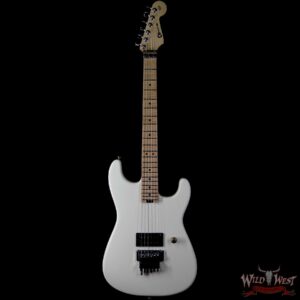 2017 Charvel Custom Shop Red Dave Masterbuilt One of a kind San Dimas Floyd Rose Milkshake - Image 3