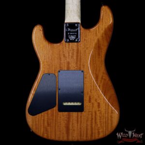 Charvel Custom Shop Wild West 004 Masterbuilt Red Dave San Dimas HH Flame Top Kill Switch Trans Aqua - Image 7