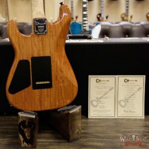 Charvel Custom Shop Wild West 004 Masterbuilt Red Dave San Dimas HH Flame Top Kill Switch Trans Aqua - Image 16