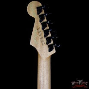 Charvel USA Custom Shop WW007 Masterbuilt Red Dave Style 2 HH Flame Top Hardtail Kill Switch Natural - Image 10