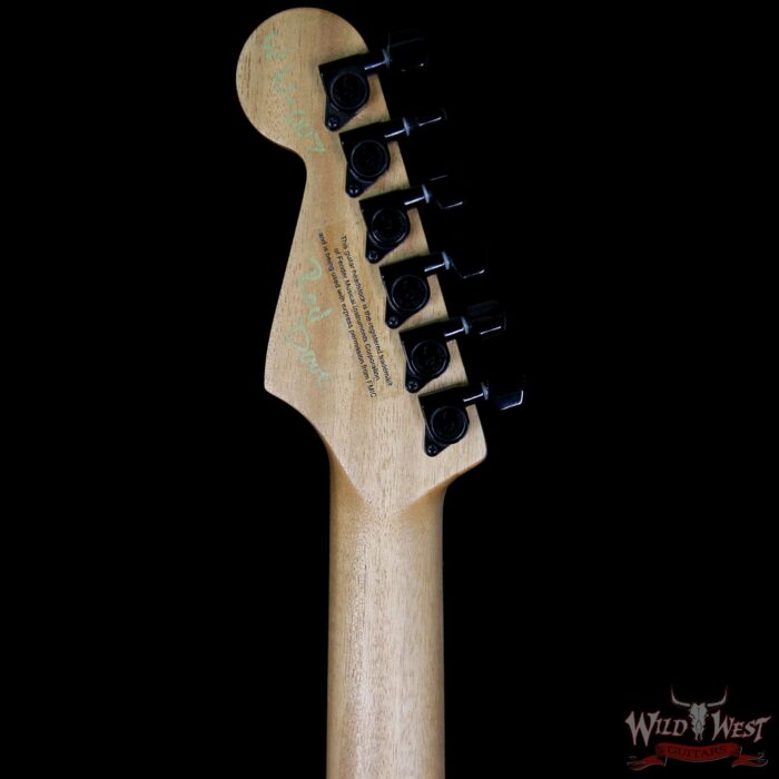 Charvel USA Custom Shop WW007 Masterbuilt Red Dave Style 2 HH Flame Top Hardtail Kill Switch Natural - Image 10