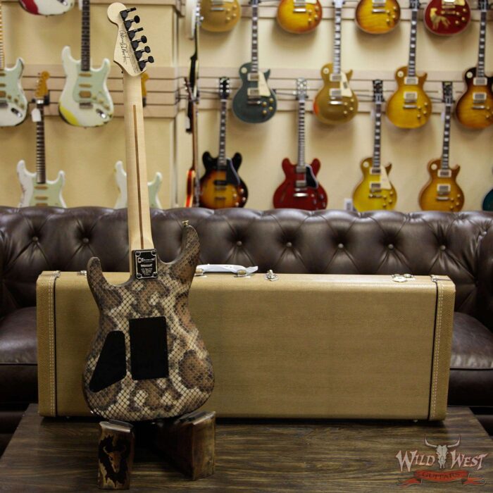 Charvel USA Warren DeMartini Signature Snake Maple Fingerboard Snakeskin - Image 13