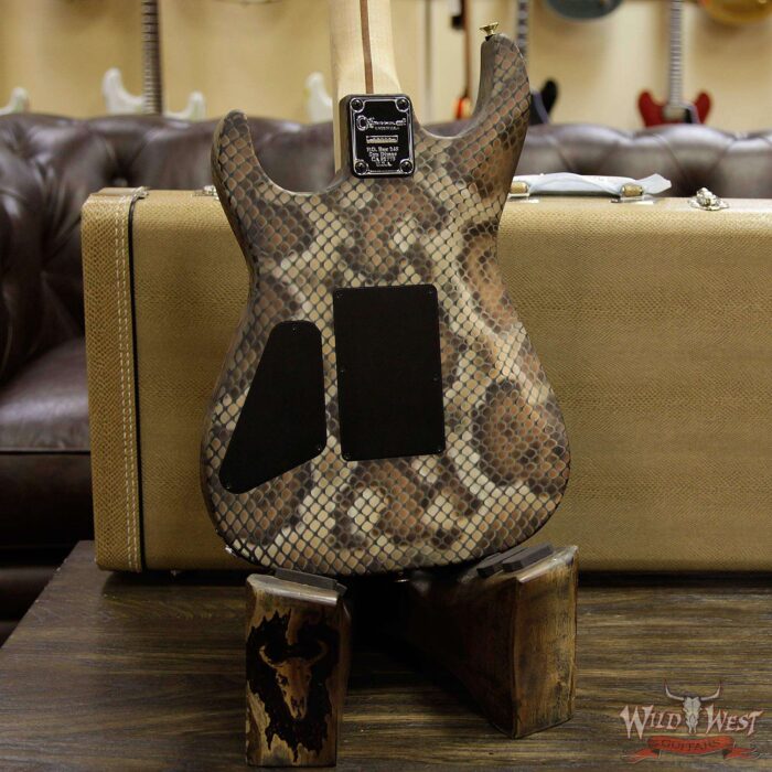 Charvel USA Warren DeMartini Signature Snake Maple Fingerboard Snakeskin - Image 14
