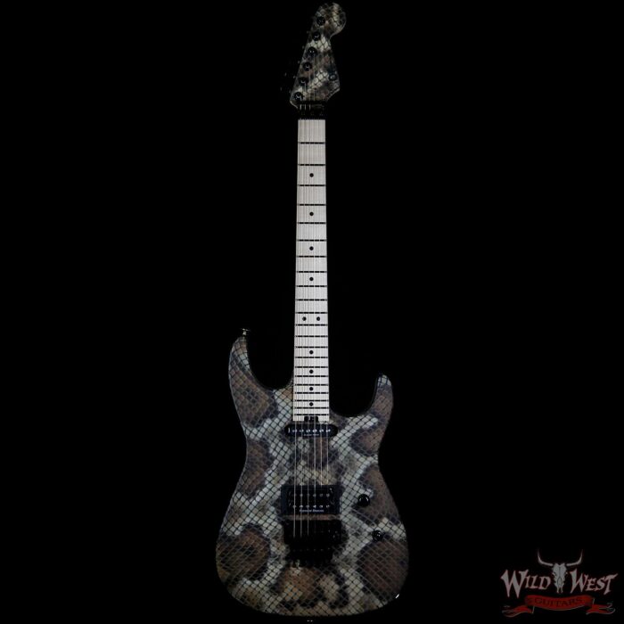 Charvel USA Warren DeMartini Signature Snake Maple Fingerboard Snakeskin - Image 4