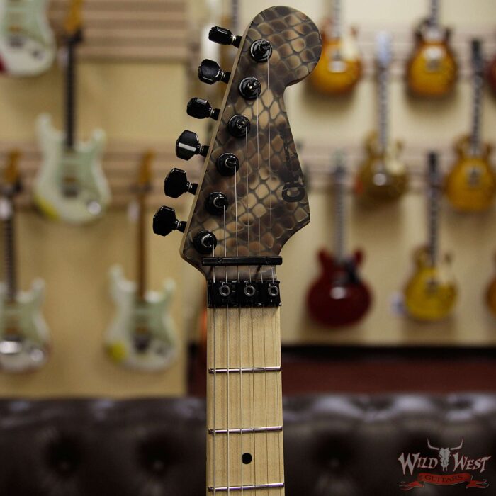 Charvel USA Warren DeMartini Signature Snake Maple Fingerboard Snakeskin - Image 7