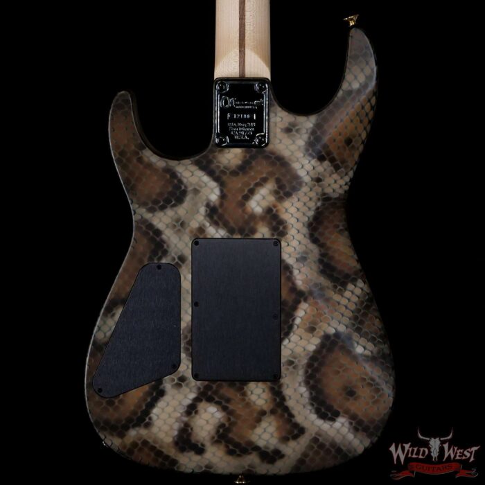 Charvel USA Warren DeMartini Signature Snake Guitar SH Floyd Rose Snakeskin Graphic Signed By Warren DeMartini - Image 6