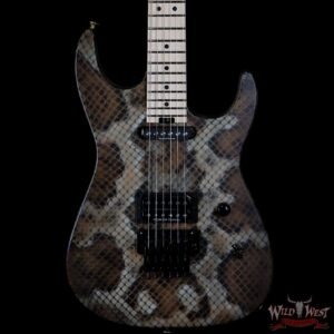 Charvel USA Warren DeMartini Signature Snake Guitar SH Floyd Rose Snakeskin Graphic Signed By Warren DeMartini - Image 4