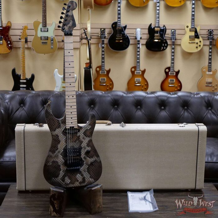 Charvel USA Warren DeMartini Signature Snake Guitar SH Floyd Rose Snakeskin Graphic Signed By Warren DeMartini - Image 11