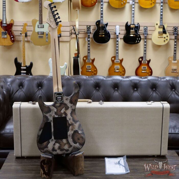 Charvel USA Warren DeMartini Signature Snake Guitar SH Floyd Rose Snakeskin Graphic Signed By Warren DeMartini - Image 13