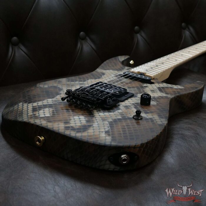 Charvel USA Warren DeMartini Signature Snake Guitar SH Floyd Rose Snakeskin Graphic Signed By Warren DeMartini - Image 15