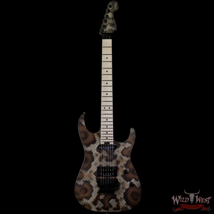 Charvel USA Warren DeMartini Signature Snake SH Floyd Rose Maple Neck Snakeskin Graphic - Image 3
