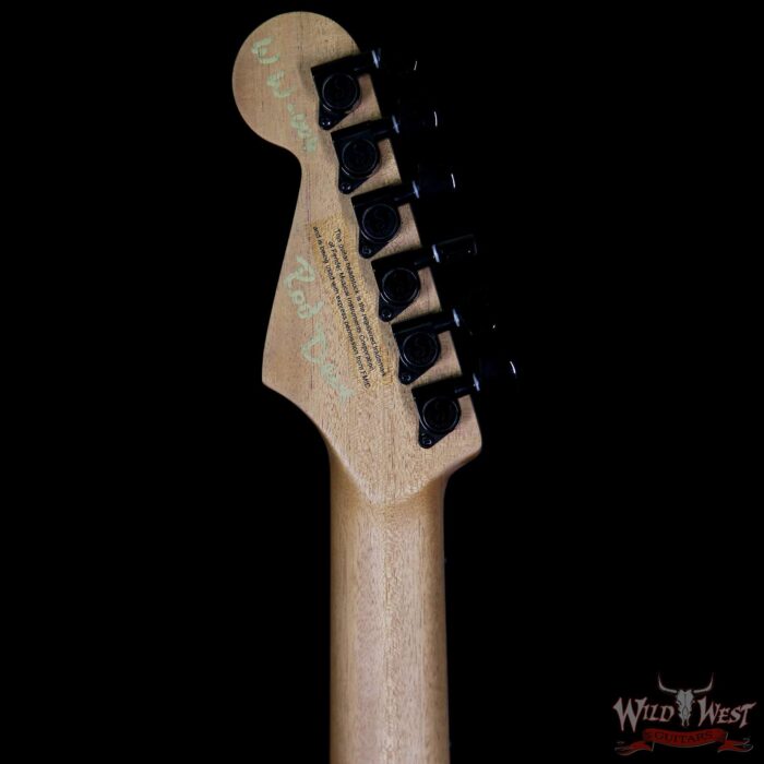 Charvel Custom Shop WW006 Masterbuilt Red Dave Style 2 HH Quilt Maple Top Birdseye Maple Board Natural - Image 9