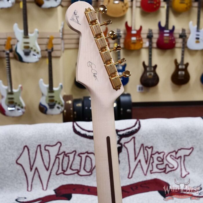 Fender Custom Shop Todd Krause Masterbuilt Eric Clapton Signature Stratocaster NOS Gold Leaf 8.00 lbs - Image 10