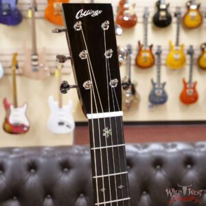 Collings OM Series OM2H Sitka Spruce Top East Indian Rosewood Back & Sides 45 Style Inlays Sunburst - Image 7