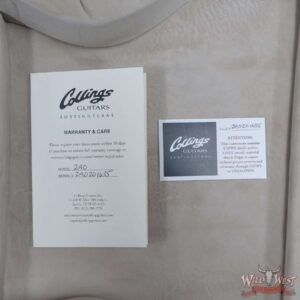 Collings 290 Singlecut HH Lollar Imperial Humbuckers Rosewood Fingerboard Vintage White - Image 12