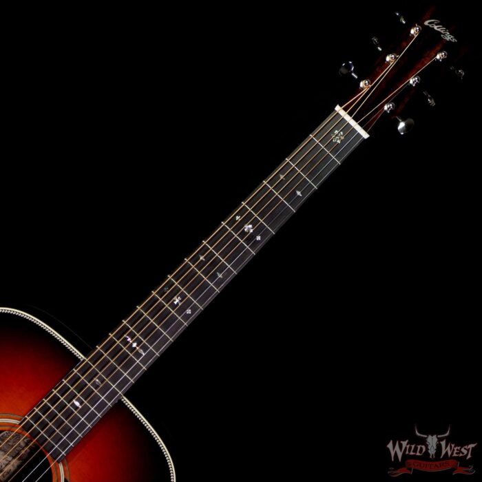 Collings D Serise Dreadnought D2H Sitka Spruce Top East Indian Rosewood Back & Sides Sunburst - Image 4