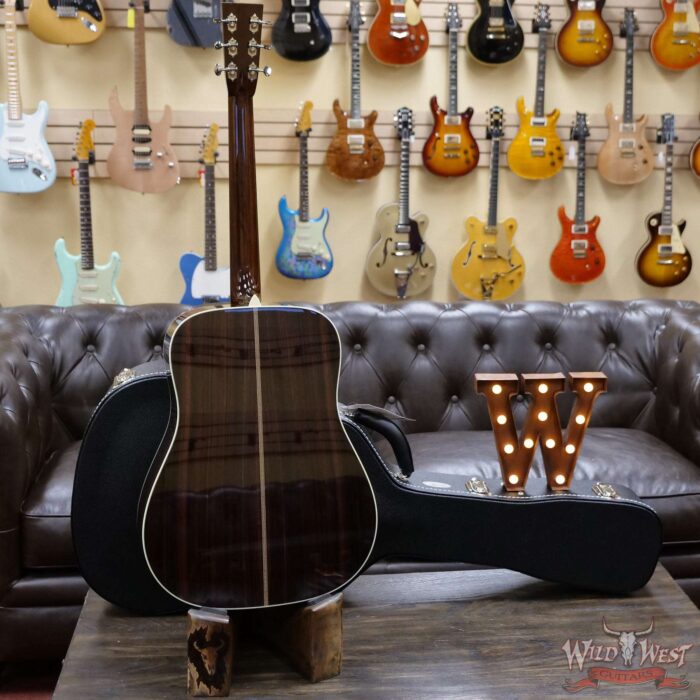 Collings D Serise Dreadnought D2H Sitka Spruce Top East Indian Rosewood Back & Sides Sunburst - Image 9