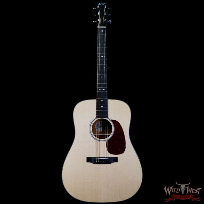 Collings D Serise Dreadnought D1 Sitka Spruce Top Honduran Mahogany Back & Sides 45 Style Snowflake Inlays Natural - Image 3